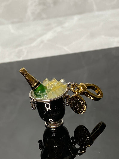 Limited Edition 2010 Champagne Bottle in Ice Bucket Charm